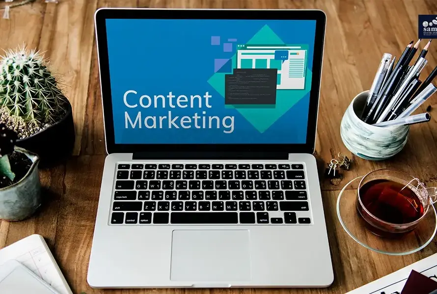 Strategic content marketing driving traffic and sales growth